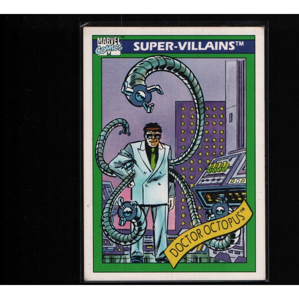 Doctor Octopus #59 1990 Impel Marvel Universe Series 1 Super Villains Card